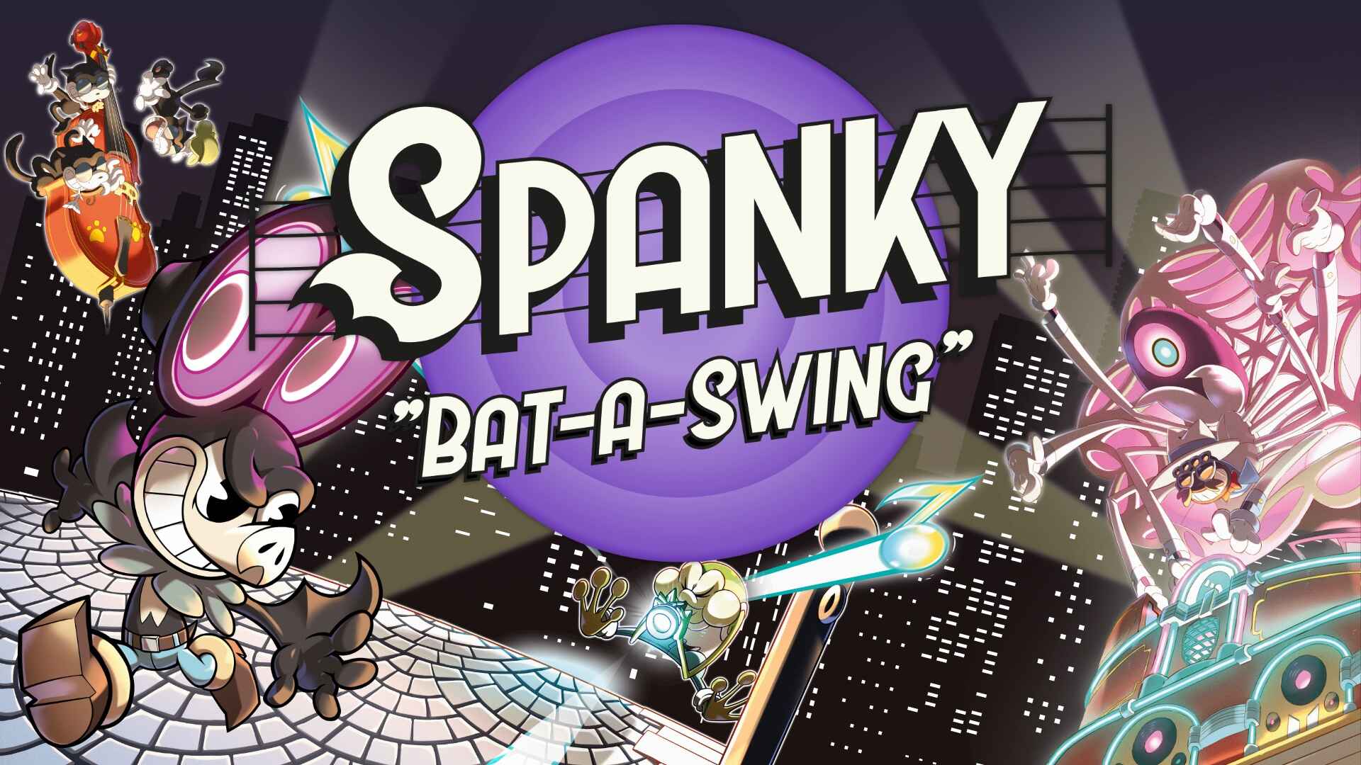 Spanky Bat-a-Swing Nintendo Switch: Green Flamingo Announces Rhythm-Driven Action Platformer - Nintendo News Article
