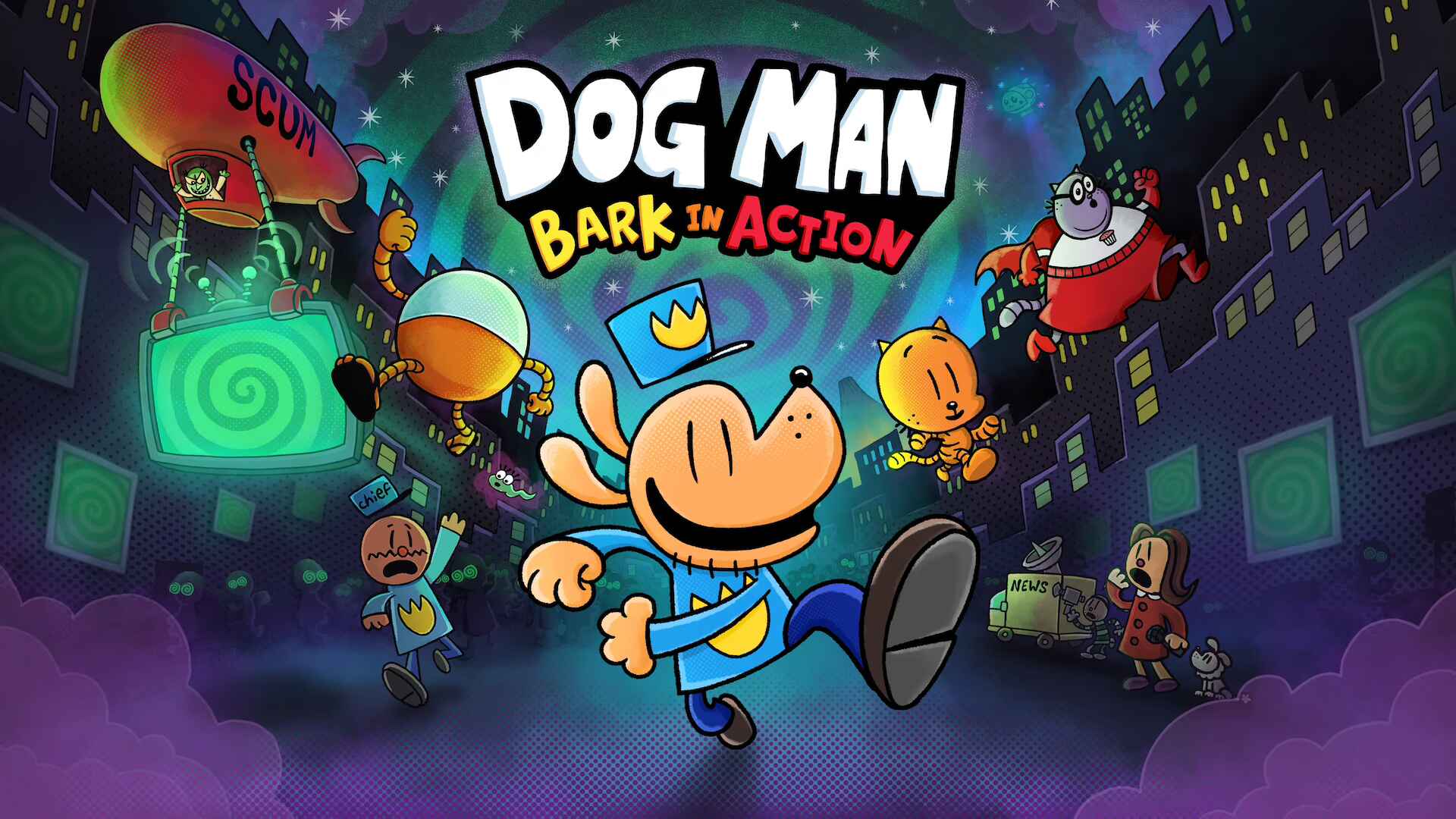 Dog Man: Bark In Action for Nintendo Switch — Floor 84 and Mindscape Announce Fall 2026 eShop Release - Nintendo News Article