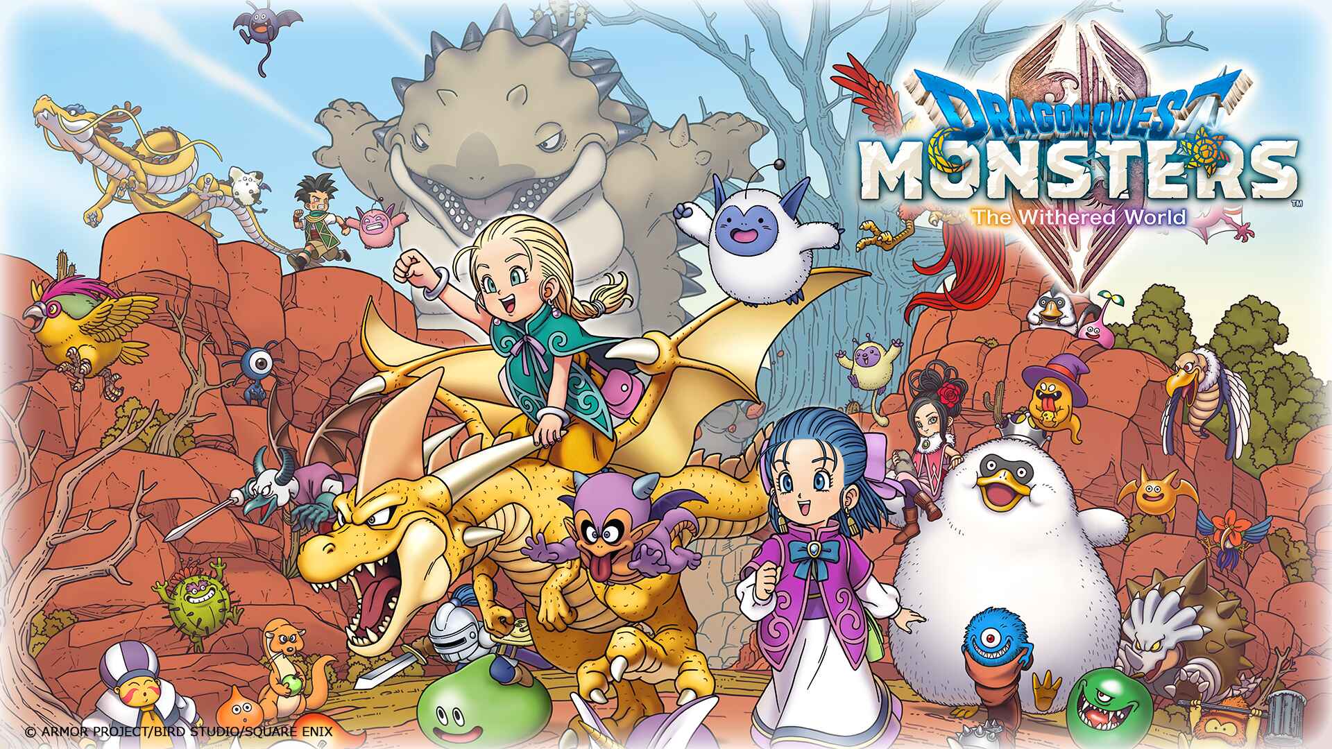 dragon quest monsters the withered world banner