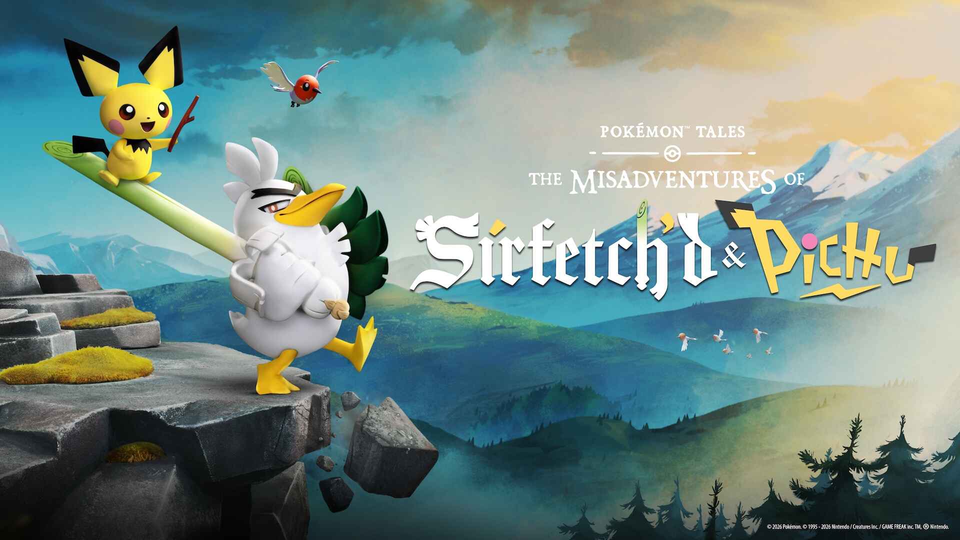 Pokémon Tales: The Misadventures of Sirfetch’d & Pichu — Aardman and Pokémon Bring Stop-Motion to the Galar Region - Nintendo News Article