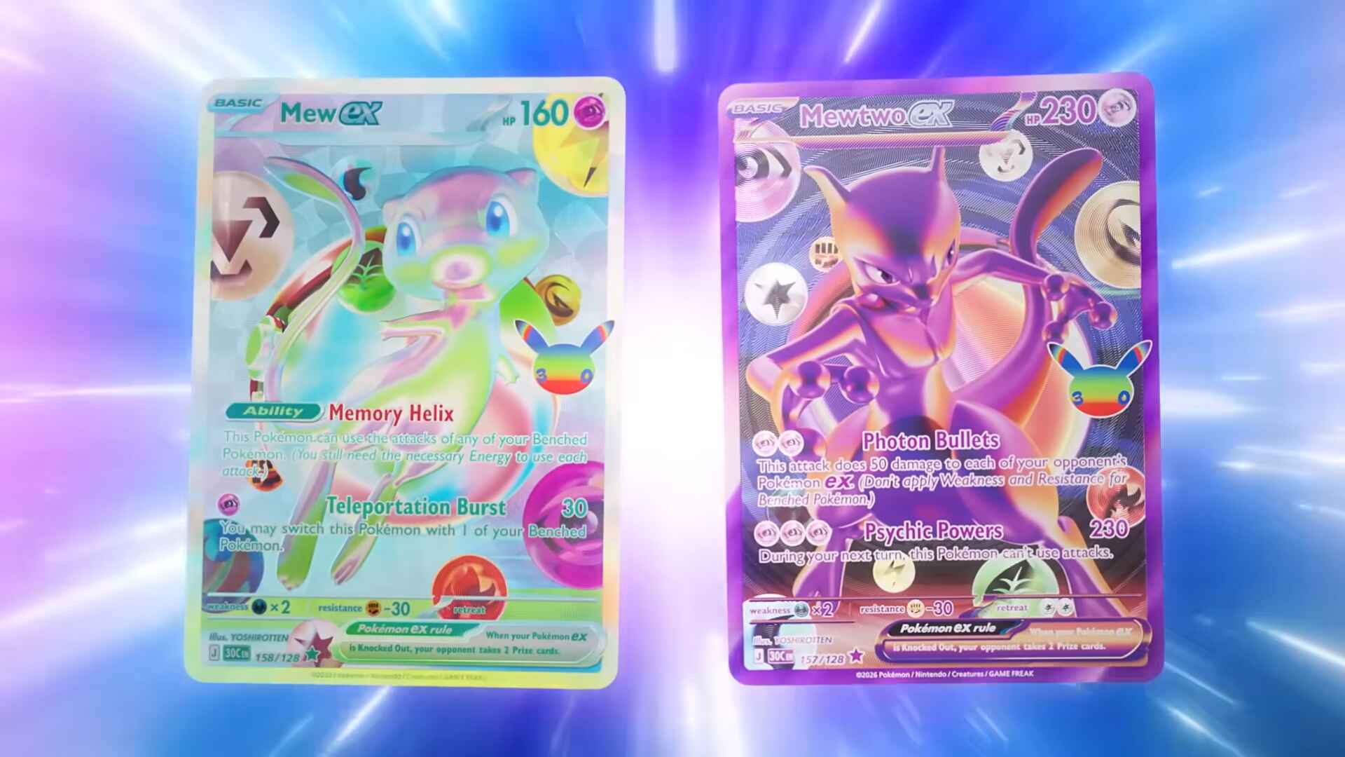 Pokémon TCG: 30th Celebration — Release Date, Booster Contents, and Futuristic Rare Details - Nintendo News Article