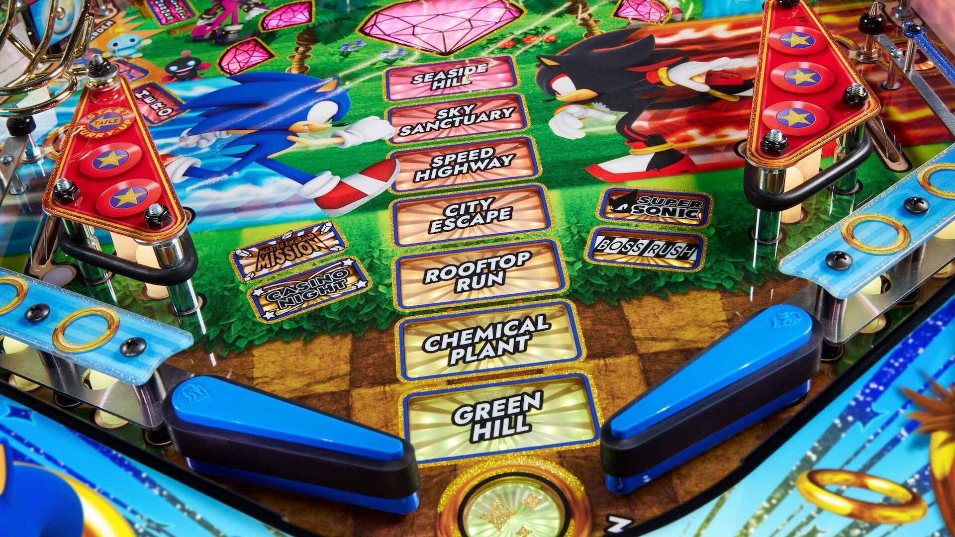 Sonic the Hedgehog Pinball: Jersey Jack and SEGA Launch Premium Sonic Pinball Machines with 27-inch HD LCD - Nintendo News Article