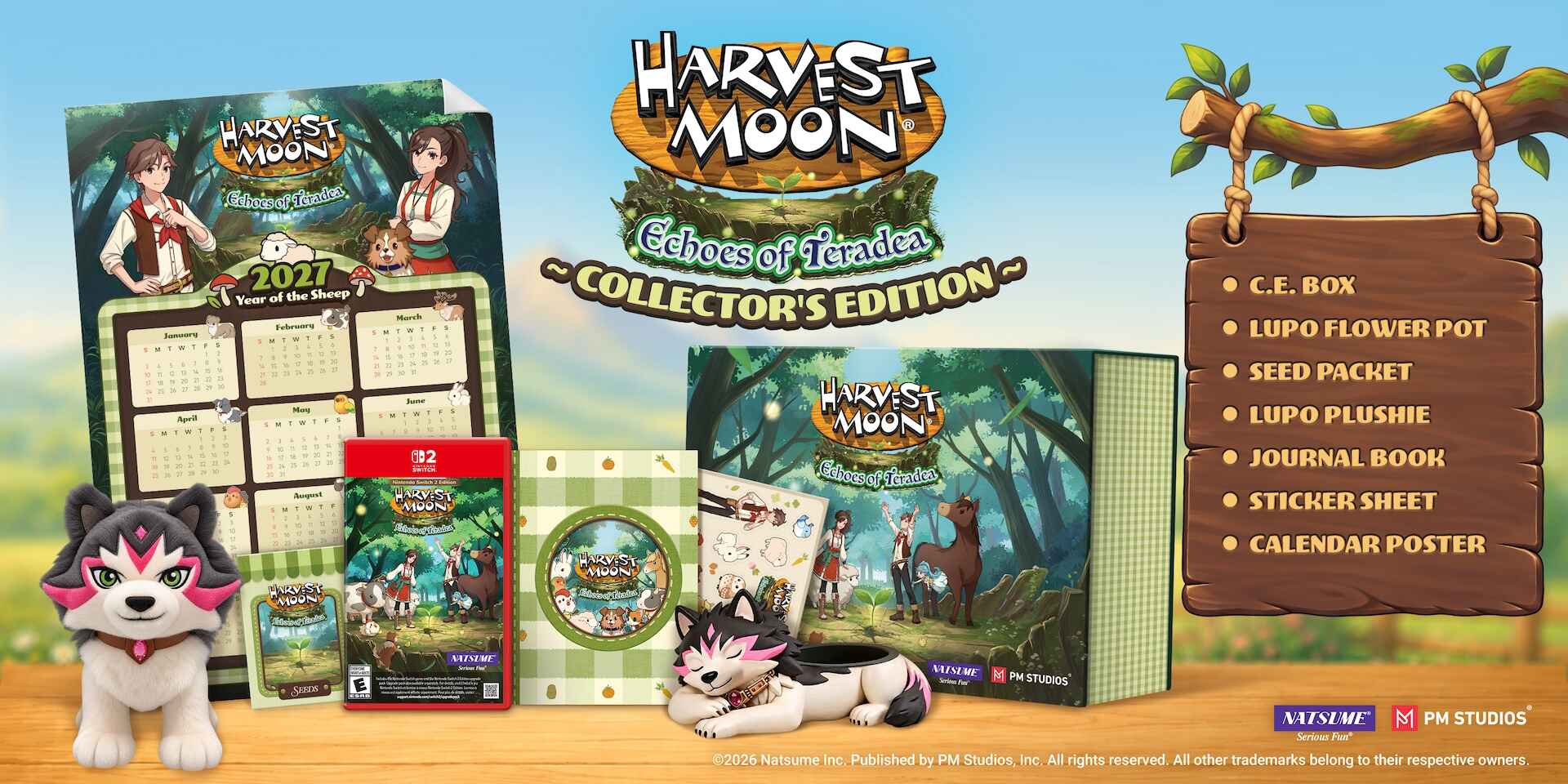Harvest Moon: Echoes of Teradea Collector’s Edition Pre-Orders Live on PANAX Store - Nintendo News Article