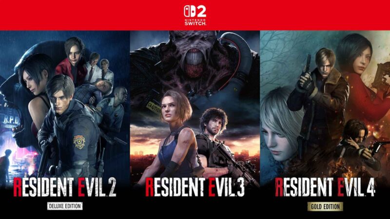 Three Resident Evil Remakes Out On Nintendo Switch 2 Next Month