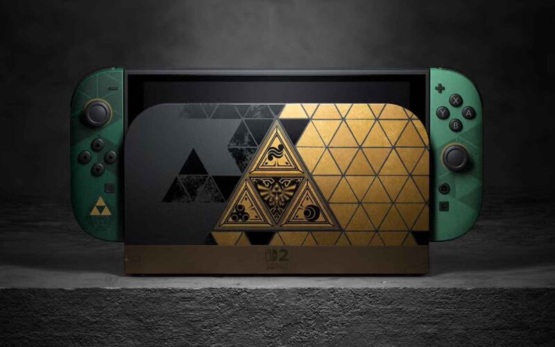 the legend of zelda 40th anniversary nintendo switch 2 console photo