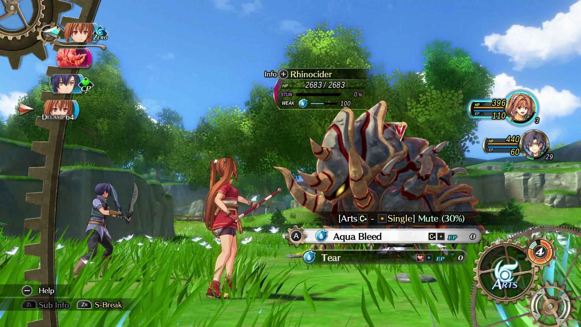 trails in the sky 1st chapter review screenshot 3