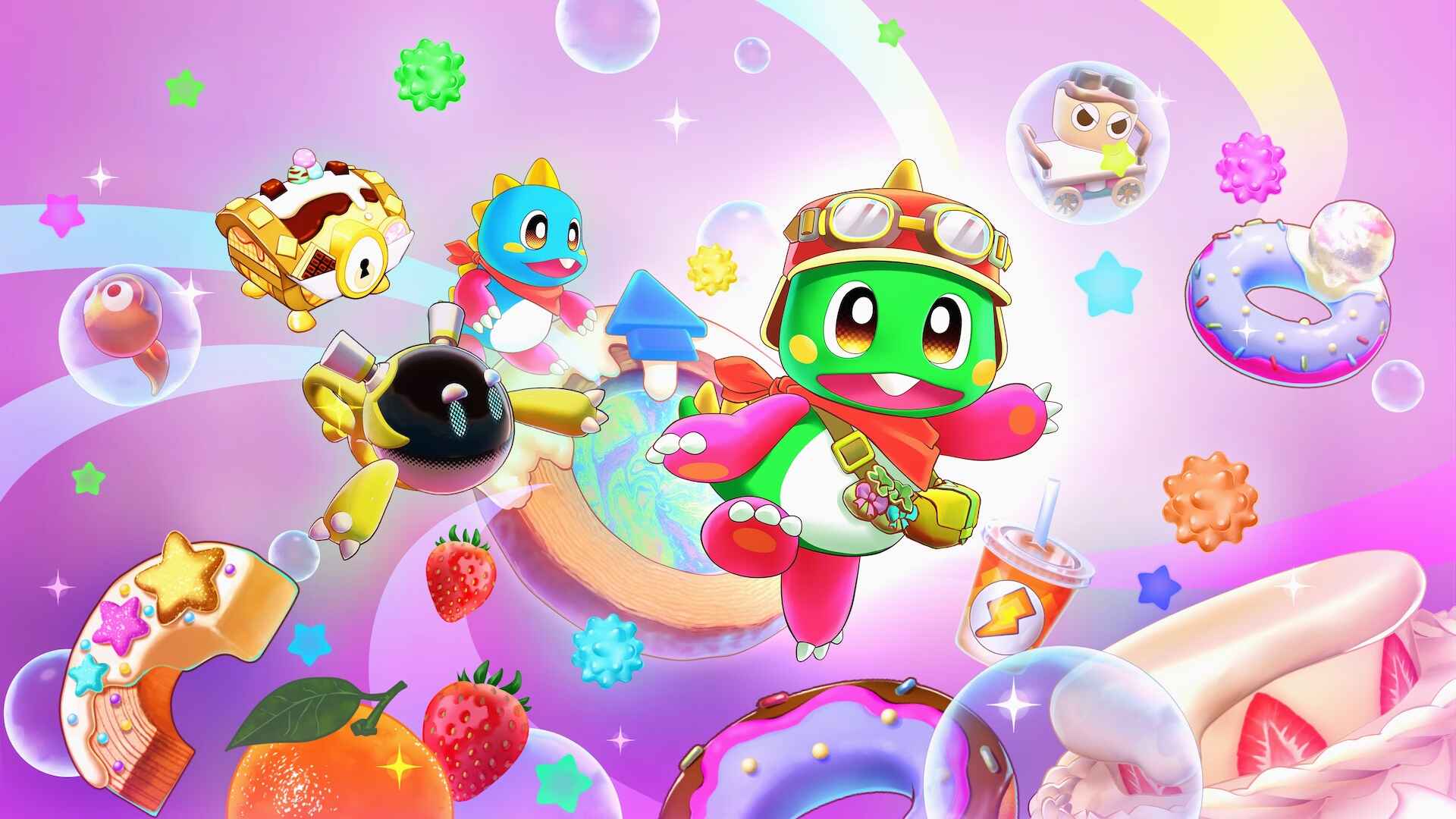 Bubble Bobble Sugar Dungeons Boosted Update Review: Free Nintendo Switch Patch Tries to Fix Roguelite Grind - Nintendo News Article